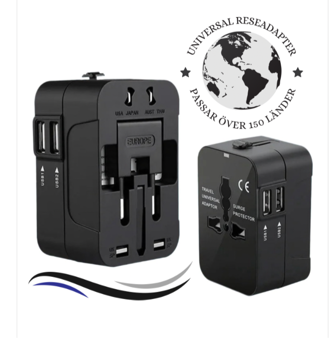 Universal ReseAdapter – En värld av el i fickformat!