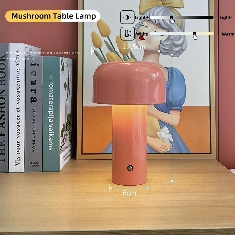 Modern touch-lampa med dimmer