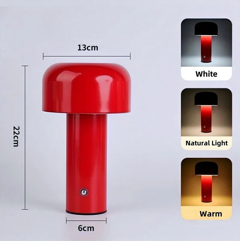 Modern touch-lampa med dimmer