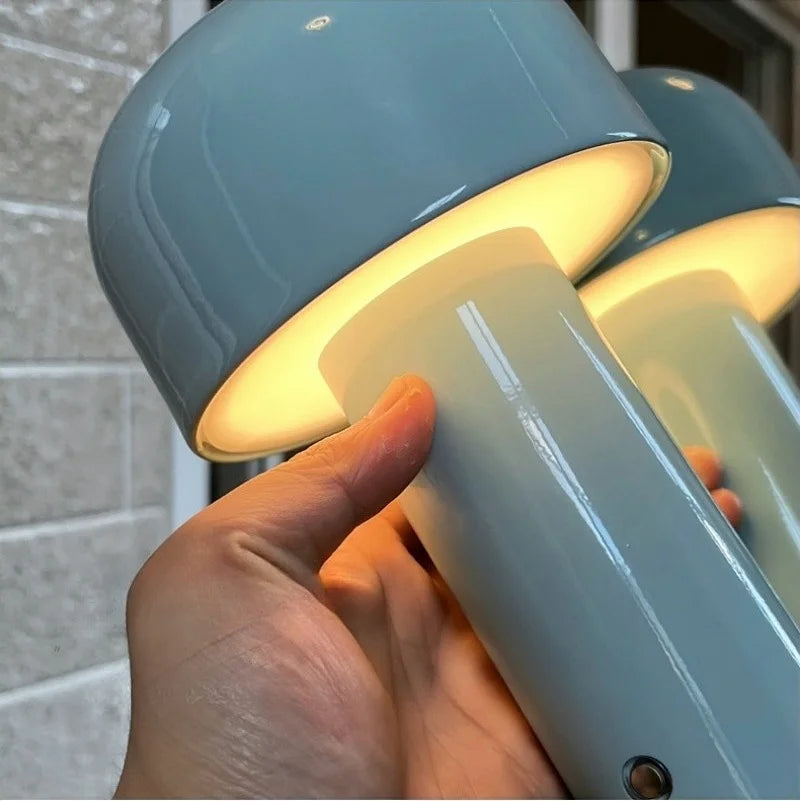 Modern touch-lampa med dimmer