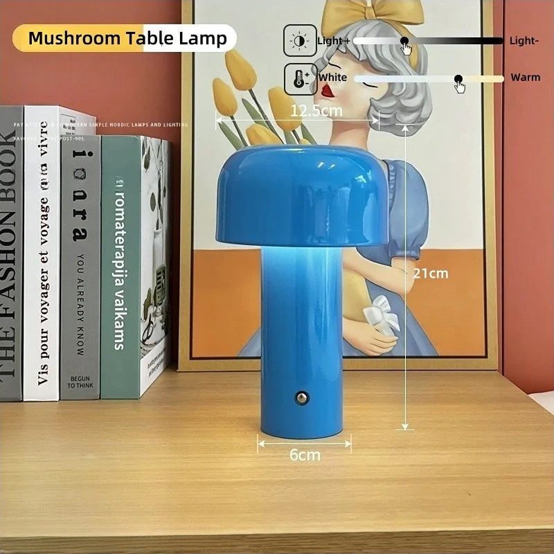 Modern touch-lampa med dimmer