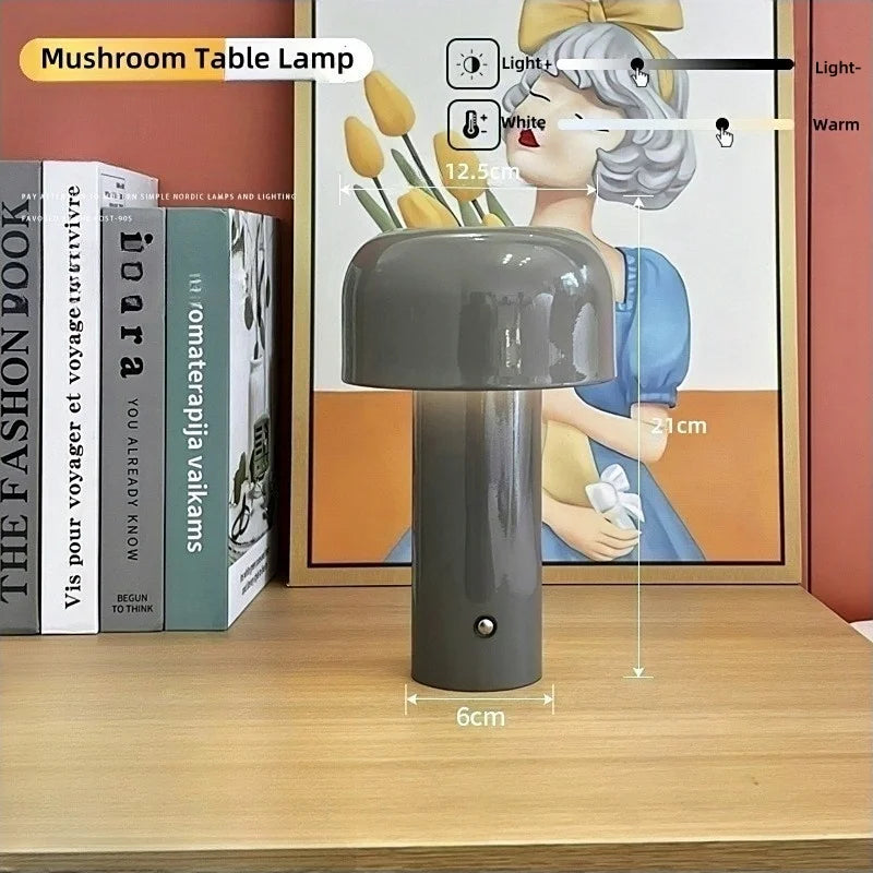 Modern touch-lampa med dimmer
