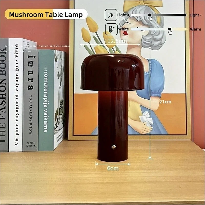 Modern touch-lampa med dimmer
