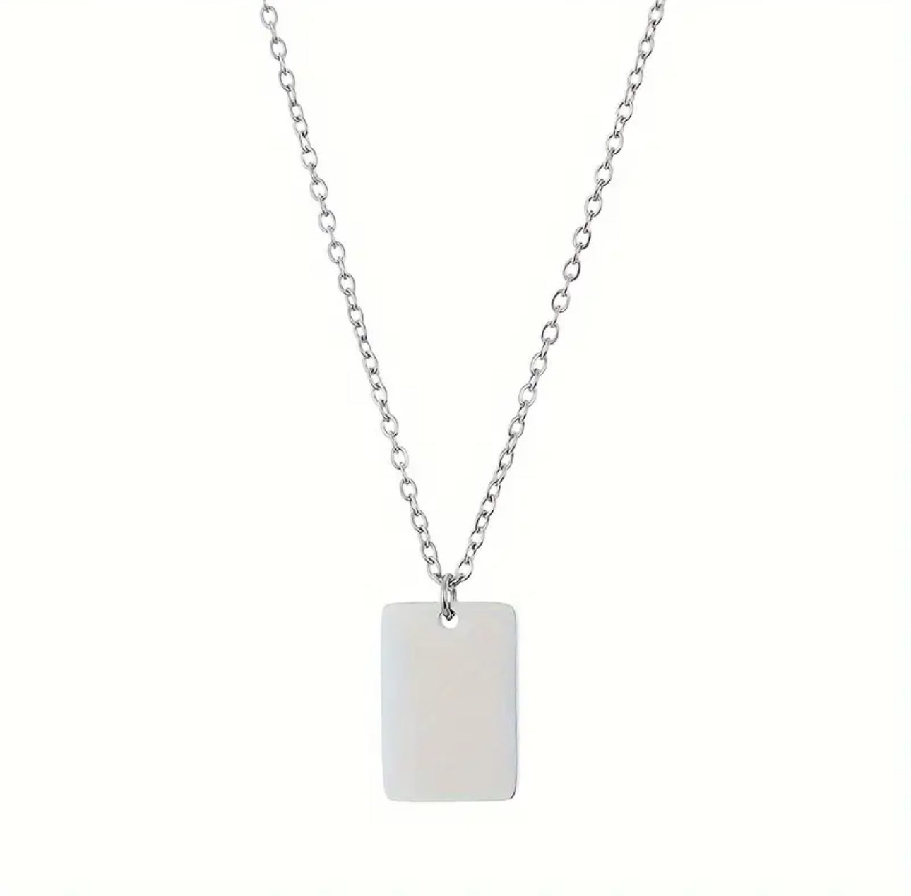 Halsband - Silver bricka