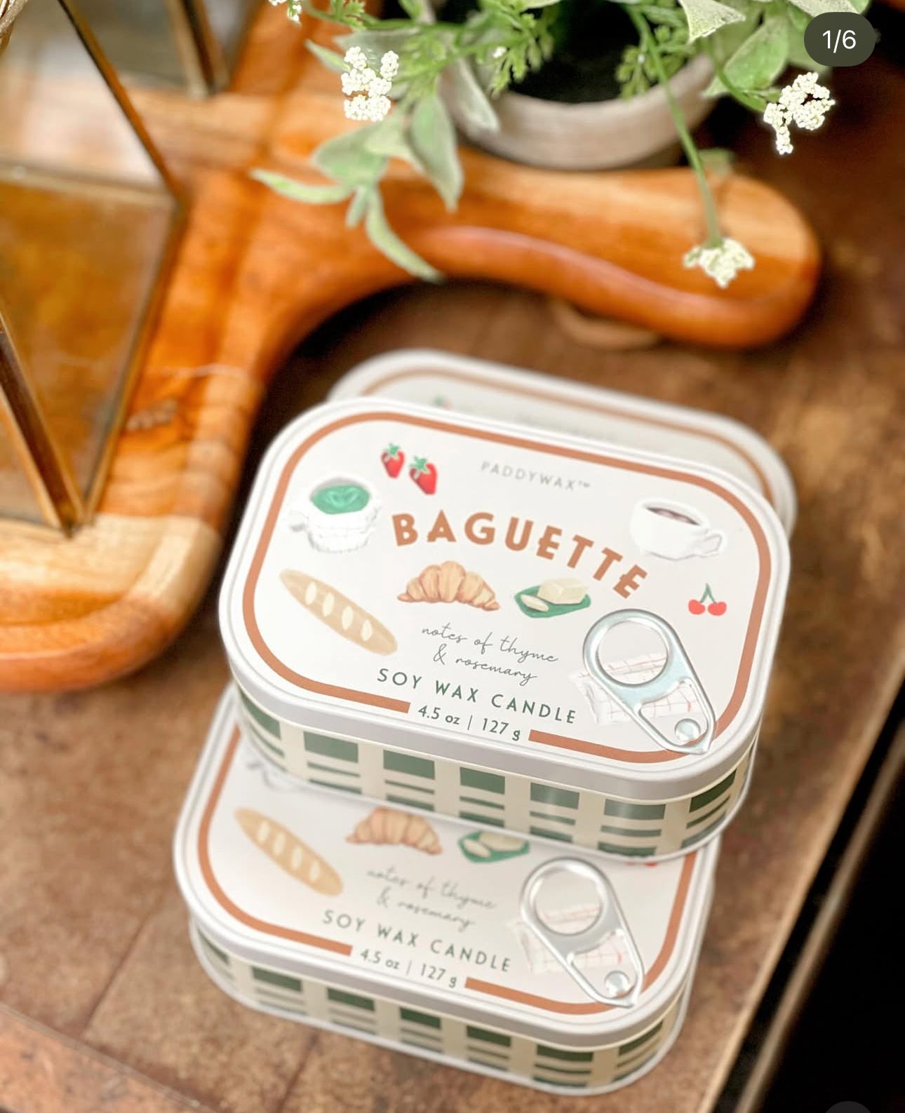 Paddywax Bistro Doftljus – Baguette
