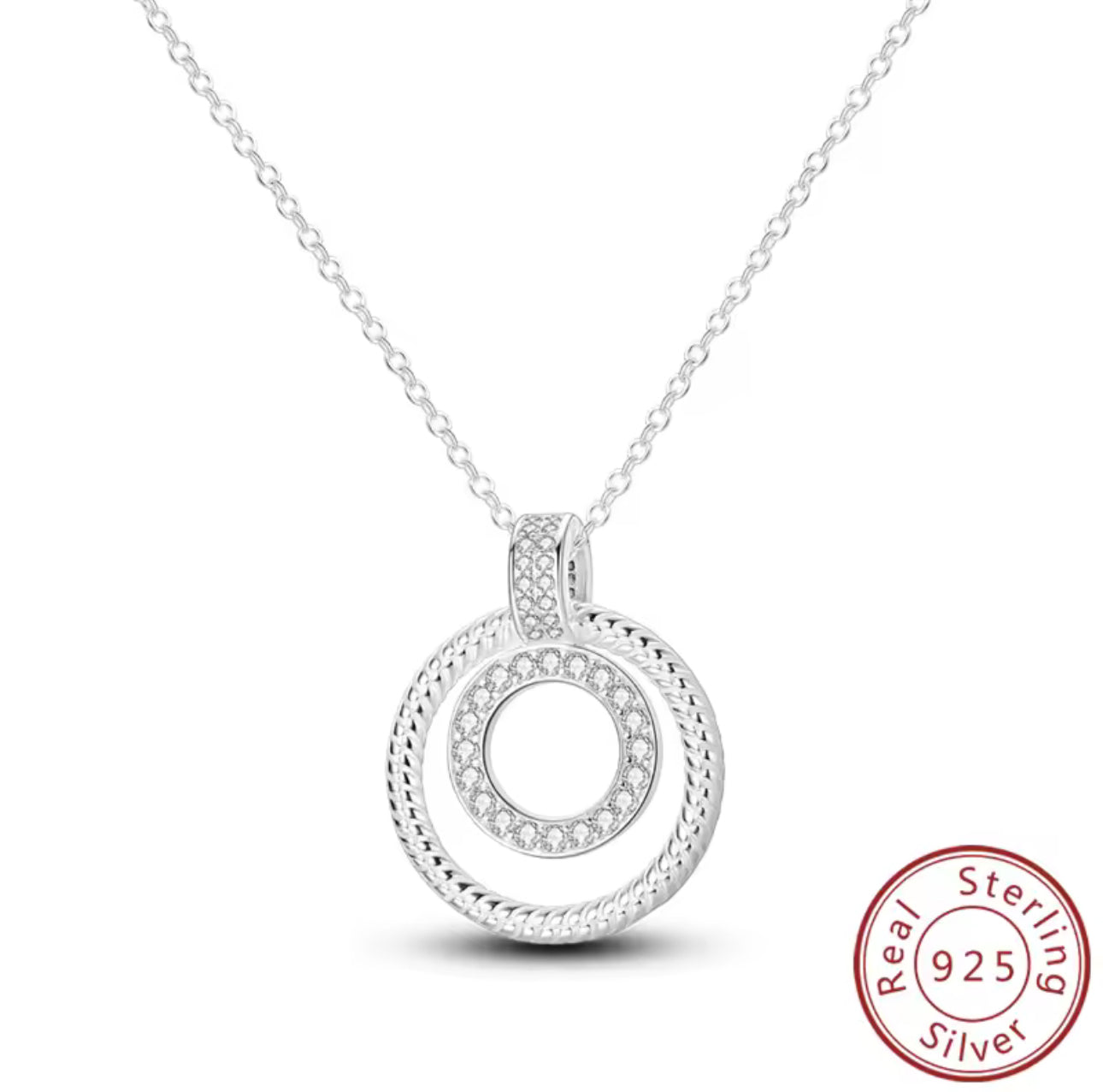 Evig Samhörighet – Halsband i Äkta Silver 925