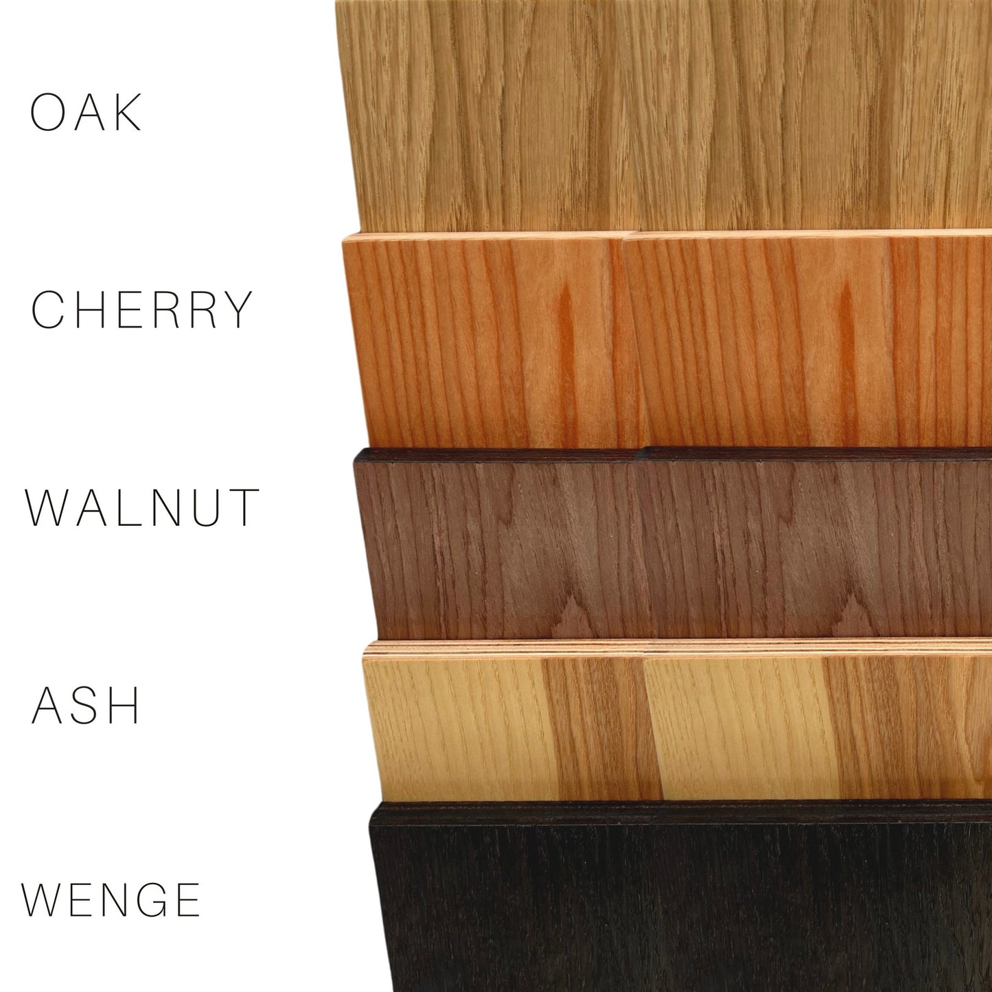 Floating Wooden Wall Shelf - Oval