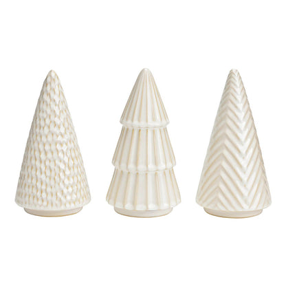 Granar i keramik | Naturvit – 3-pack
