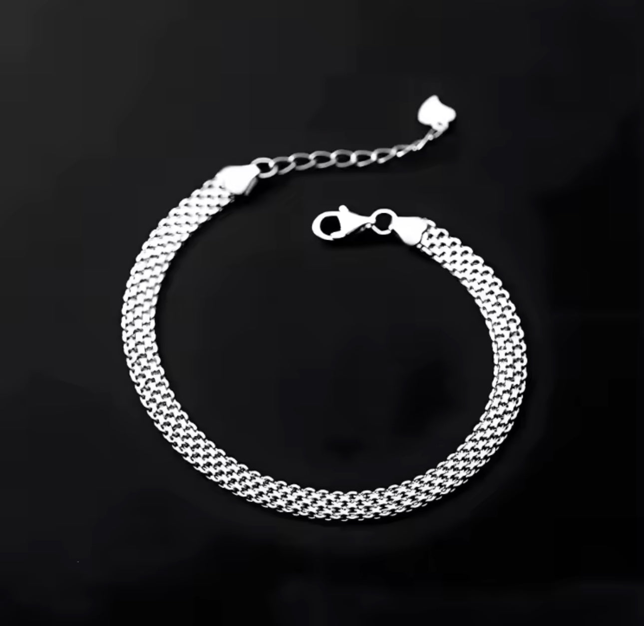 Lyxigt Armband - Silver