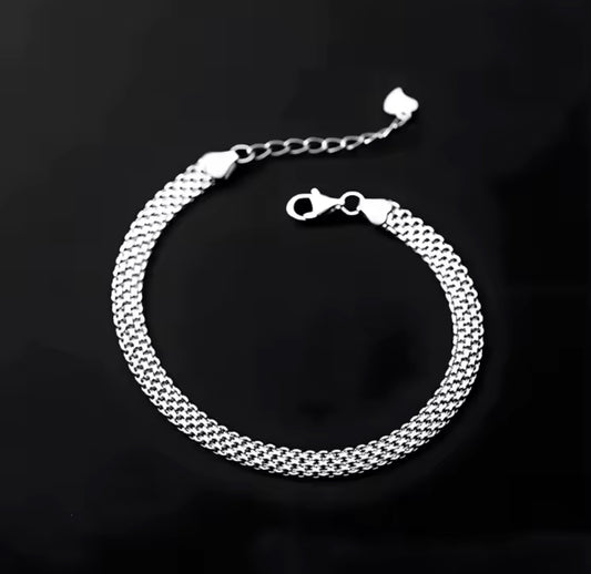 Lyxigt Armband - Silver