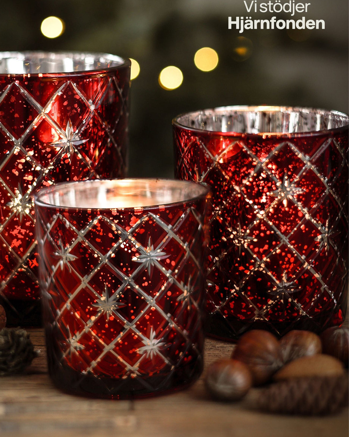 Paketpris | 2-pack lyktor | Majas Cottage | Ruby Elegance