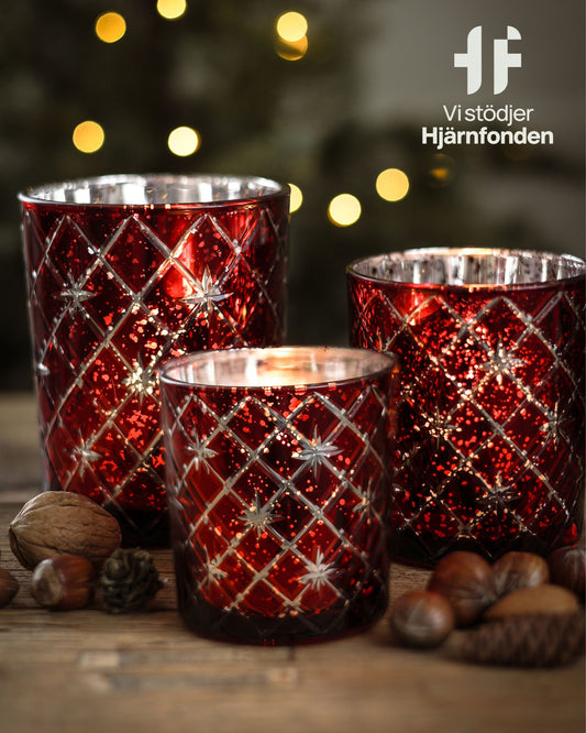 Majas Lykta Ruby Elegance - 2 storlekar