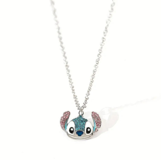 Halsband med glittrande figur