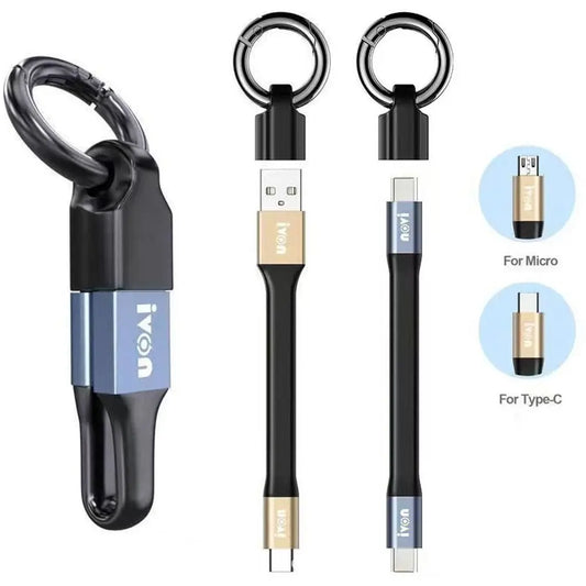 USB-laddare - En nyckelring med snabb laddning