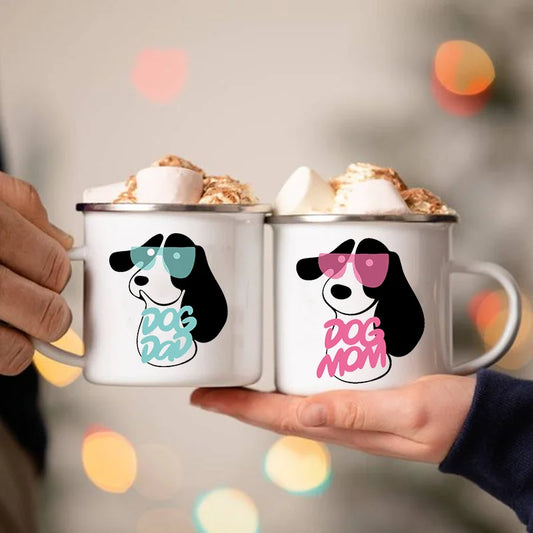 Emaljmugg - Perfekt present till hundälskare!