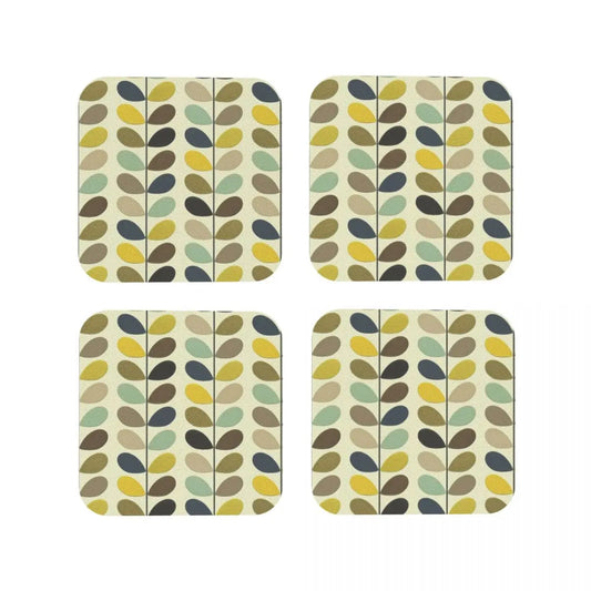 Glasunderlägg – Nordisk Design, 4-pack