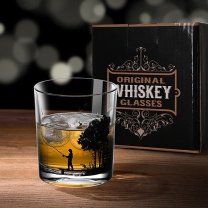 Whiskyglas med fiskemotiv – för stunder som betyder något