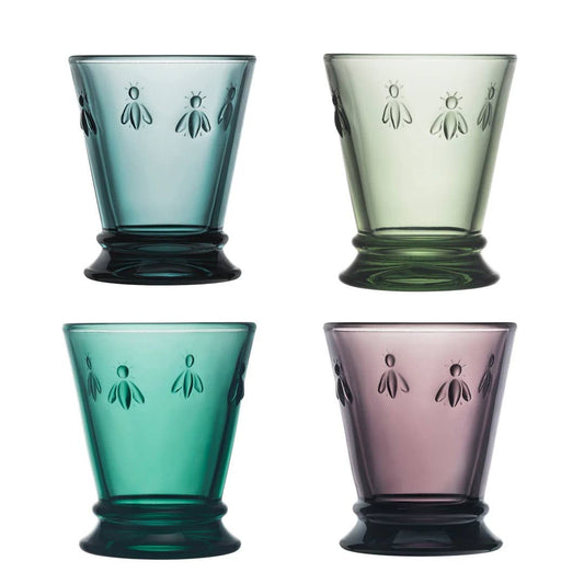 Rochère Abeille – Dricksglas 26 cl, 4-pack Multifärg