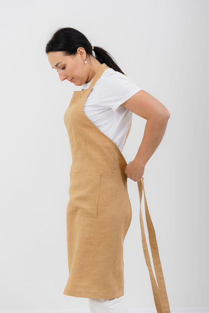 Classic Linen Apron