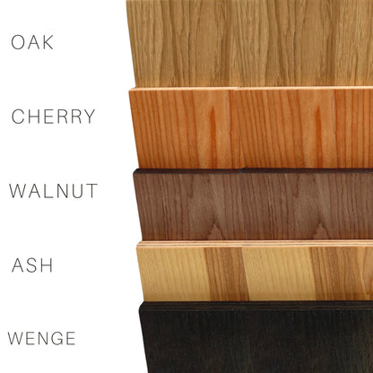 Floating Wooden Wall Shelf - Oval