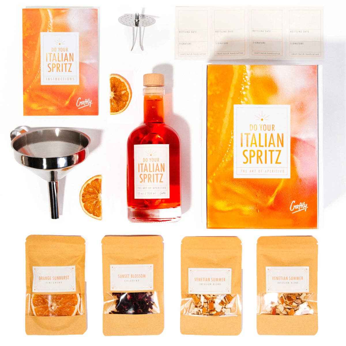 Gör din egen aperol spritz - DIY cocktailset för aperitivo och spritz