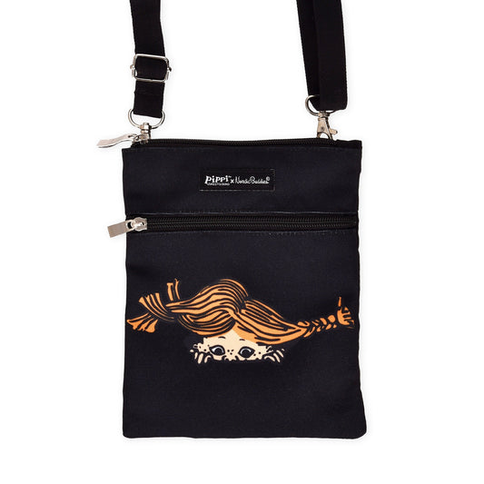Pippi Passport Bag - Black